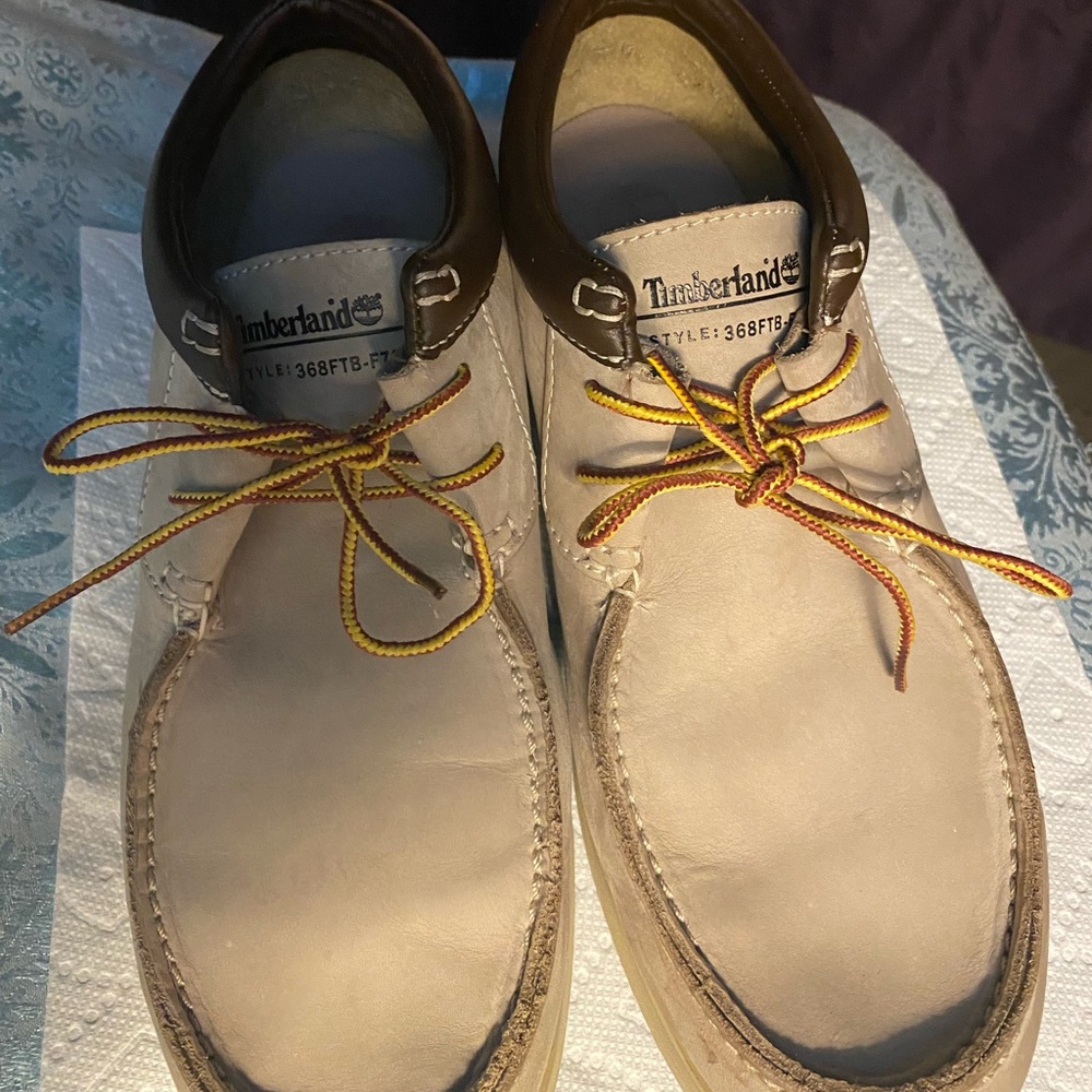 Men’s Timberland Newmarket Collection,Suede,Chukka Boot Color Tan Size11.5